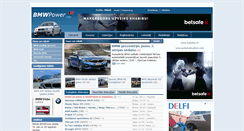 Desktop Screenshot of bmwpower.lv